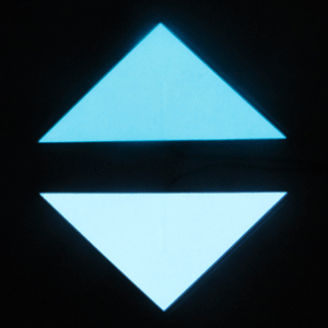 triangle el panel on and off