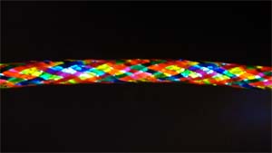 multi coloured EL Wire