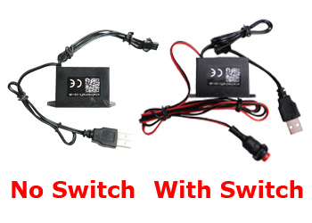 5-15meter inverter drivers side by side depicting images with and without switch