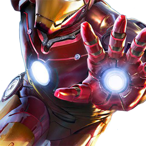 EL Iron Man Body Set = EL Panel Arc Reactor + Hand Repulsors