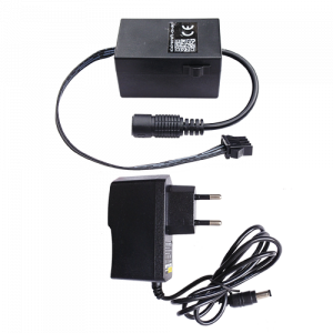 Adaptable chasing driver inverter for 5-15m of el wire with european mains adapter plug