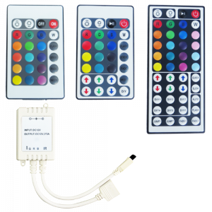 ir remotes and controllers for rgb led 5050
