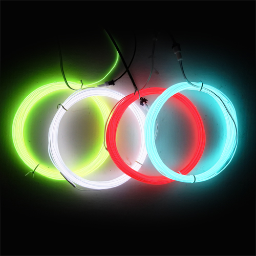 Several lengths to choose from! Great for Burning Man AA Inverter Included Memory Wire Electroluminescent Wire Glow Wire