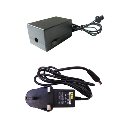 Powerful portable driver inverter for 5-15m of el wire with UK mains adapter plug