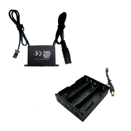 12v large adaptable water resistant driver inverter for 5-15m of el wire with 18650 rechargeable battery box