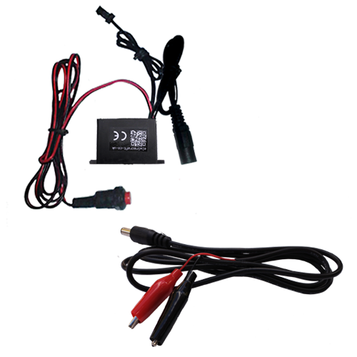 12v large adaptable water resistant driver inverter for 5-15m of el wire with trigger switch and crocodile clips