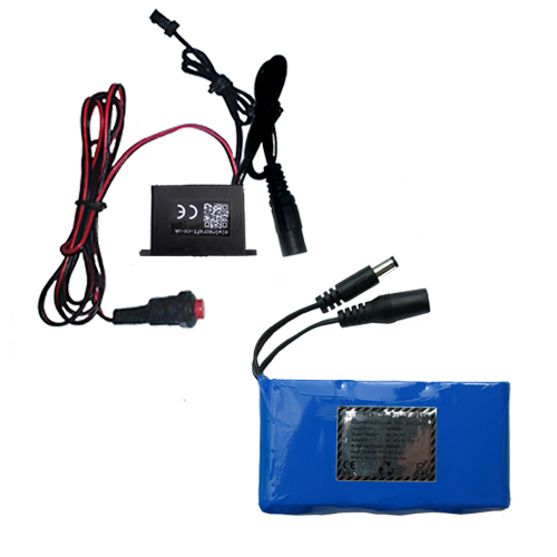 12v large adaptable water resistant driver inverter for 5-15m of el wire with trigger switch thin 1800 li-ion rechargeable battery