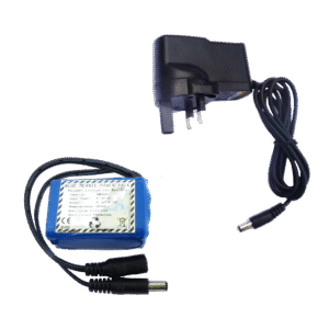 1800mAh Li-ion rechargeable battery with intelligent charger