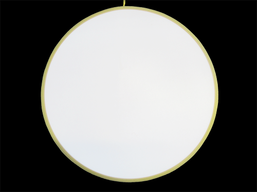 26cm diameter EL panel for telescope flat-field correction with a selection of drivers