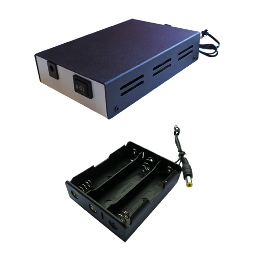 12v 30-100m excel driver with 18650 rechargeable battery box