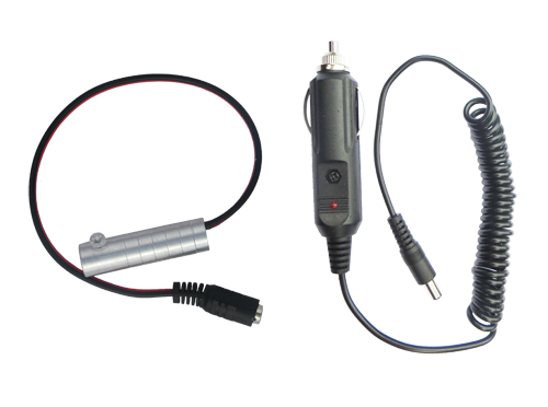 Led emitter with car cigarette lighter adapter