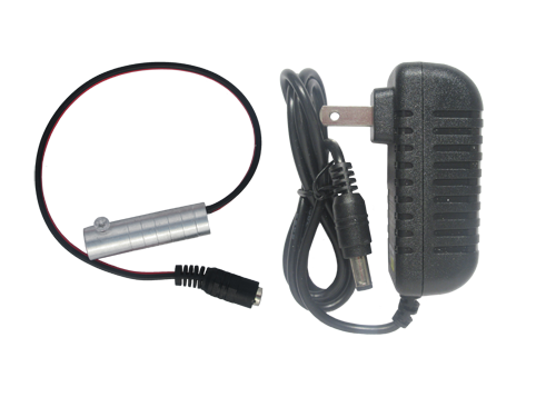 Led emitter with US mains power supply unit