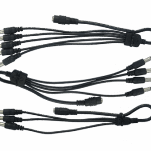 Splitter for 2.1mm/5.5mm 12V LED power supply - use 1 power supply