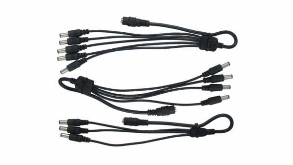 Splitter for 2.1mm/5.5mm 12V LED power supply - use 1 power supply