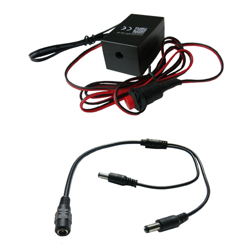 adaptable el inverter driver for 5-15m of el wire with trigger switch and 2-way splitter