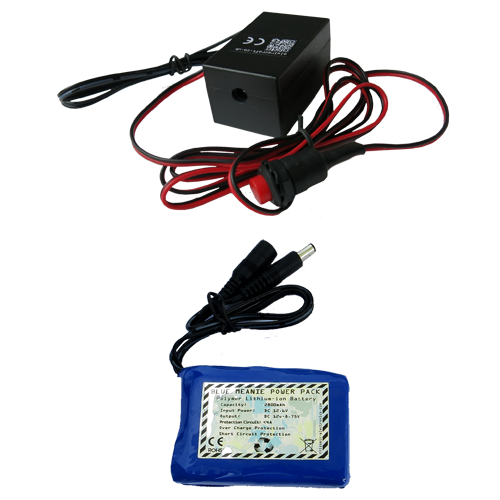 adaptable el inverter driver for 5-15m of el wire with trigger switch and 2800 rechageable battery