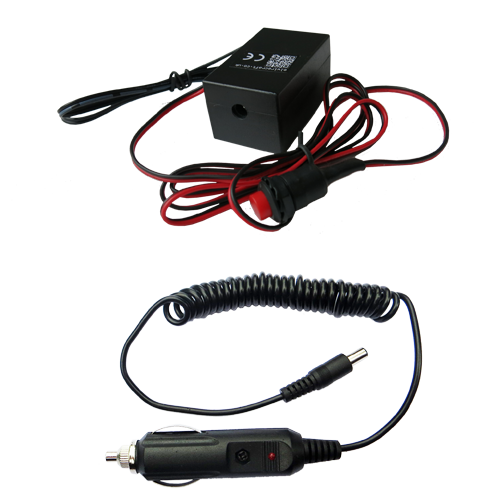 adaptable el inverter driver for 5-15m of el wire with trigger switch and car lighter attachment