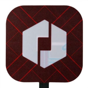 reverse side of new uber glowing logo el panel sign