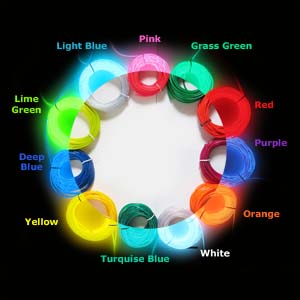 el wire colour chart
