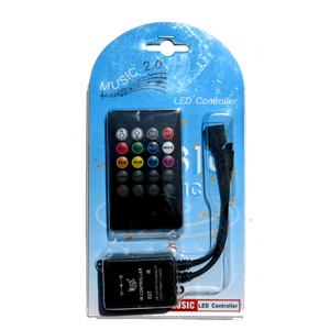 IR sound activated remote for LED strip