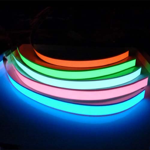 EL Tape DOUBLE ENDED 2cm X 1metre Cut to Make 2 Glowing Strips of Any Length