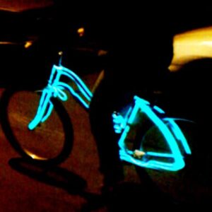 Burning Man Festival EL Wire Set for Bike