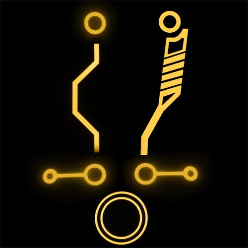 Clu Replica EL Panel Front + Back + Driver