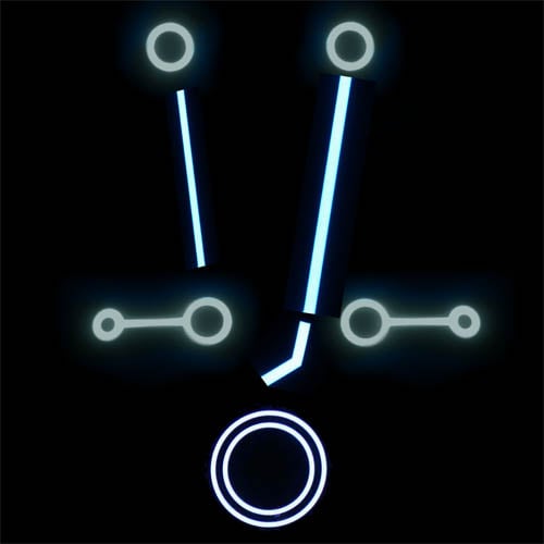 Quorra Tron Glowing l EL Tape and Panel Set