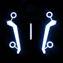 Sam Flynn Tron - FRONT Replica EL Panel Costume + Driver