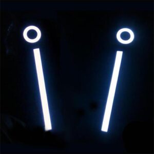 EL Tape TRON SET = 2 X 25cm Tape + EL Hoops + Driver