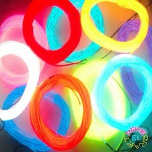 15 metres of EL Wire + Driver