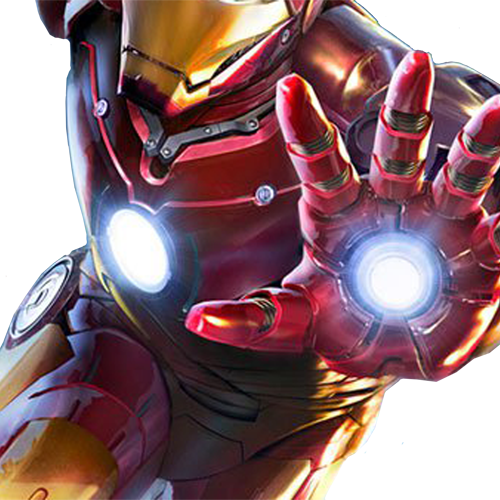 EL Iron Man Body Set = EL Panel Arc Reactor + Hand Repulsors