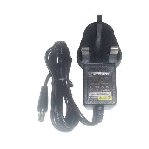 Mains Powered PSU - UK Plug 240V to 12V