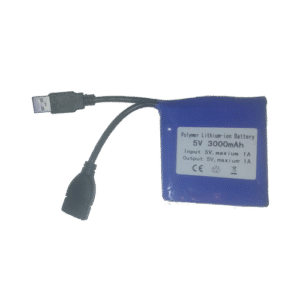 USB Rechargeable Li-ion Battery 3000mAh