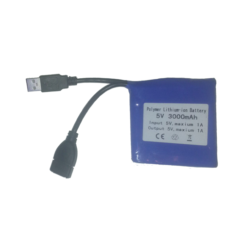 USB Rechargeable Li-ion Battery 3000mAh