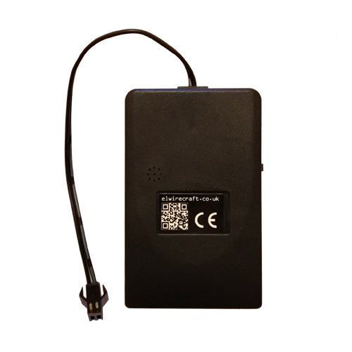 portable sound activated el driver for up to 6m of el wire