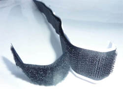 velcro for attaching el panel to costumes